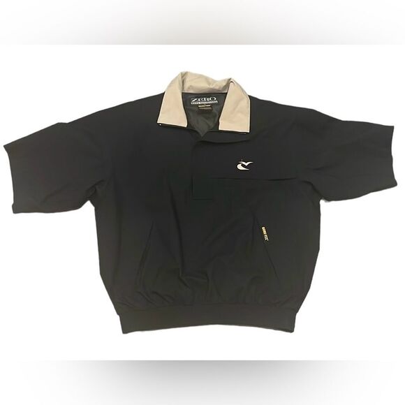 Zero Restriction men’s half sleeve quarter zip gortex pullover size Medium - Picture 1 of 6